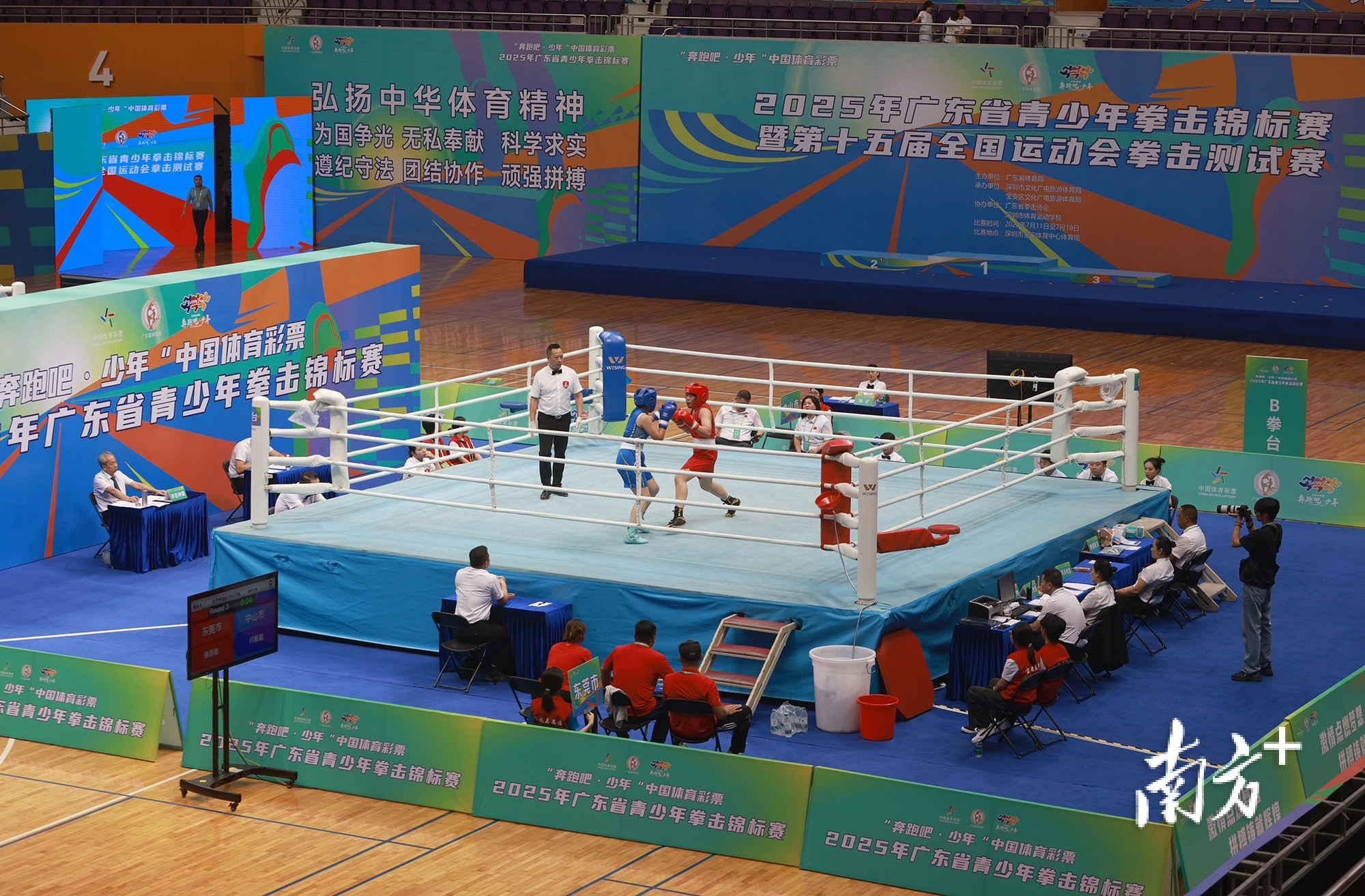 瞬间：拳峰与怒吼｜“奔跑吧·少年”2025广东省青少年拳击锦标赛速写