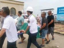 台风“韦帕”影响期间，湛江紧急协调转运4名海岛病人出岛就医