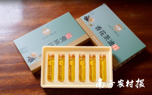 广西三椿生物科技有限公司出品的香花茶油。
