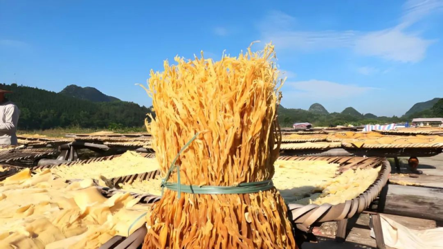 西牛麻竹笋笋干。