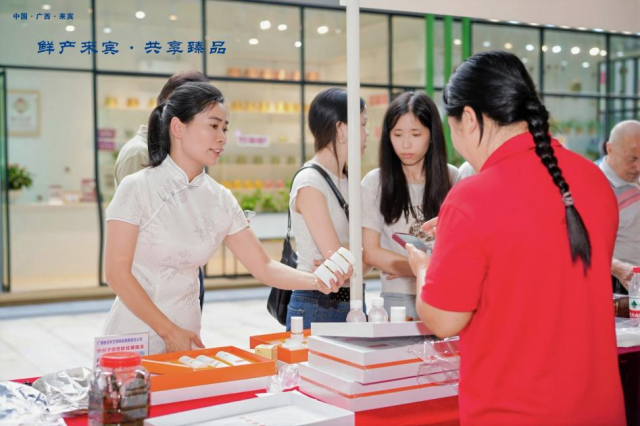 北京路展销区现场   