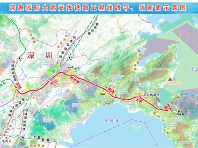 “看海城际”深惠城际大鹏支线新进展