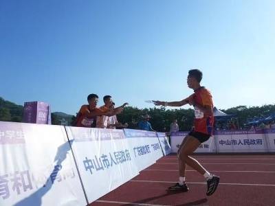 滚动丨竞速省中运会定向百米赛，中山队再揽一金