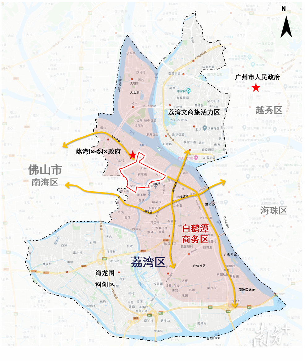 白鹅潭片区将迎旧改！打造广州“岭南茶商都”核心区