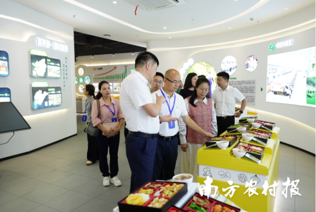 河池政企组团实地考察助力河池生态好物加速入湾。