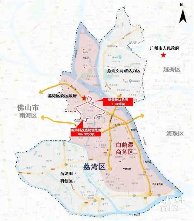 项目区位图。
