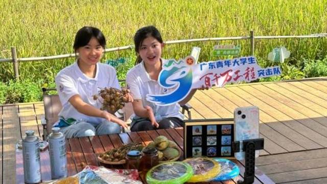 今年，15万名大学生组建突击队服务广东“百千万工程”