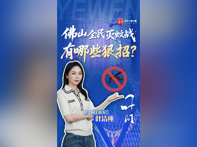 佛山全民灭蚊战,有哪些狠招?|叶·问