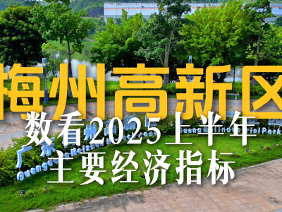 视频｜梅州高新区（广梅产业园）上半年经济指标全线飘红