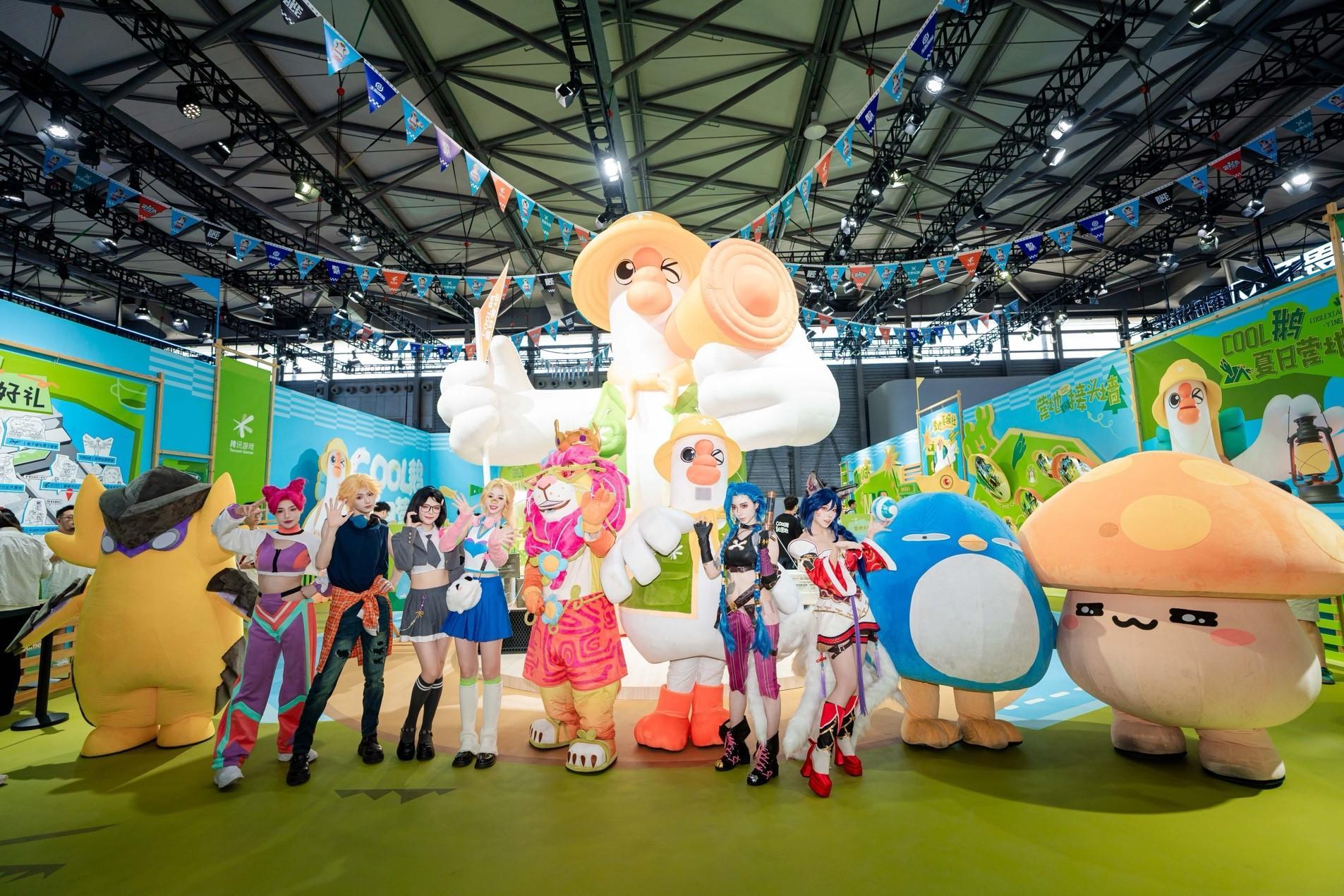 腾讯、网易、世纪华通……大厂游戏IP激斗ChinaJoy