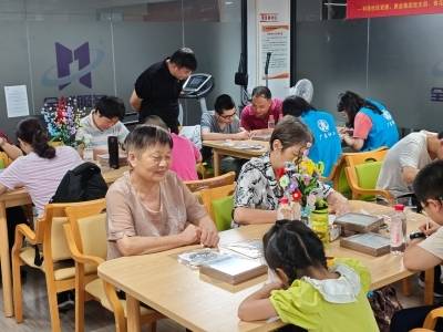 敲敲打打玩非遗！黄花岗街这场活动把“心晴”刻进时光里