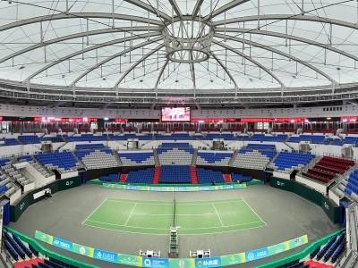 十五运网球测试赛，即将在横琴开打