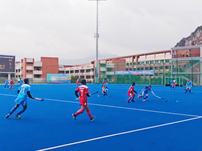 十五运会曲棍球测试赛开战！29支劲旅集结云浮