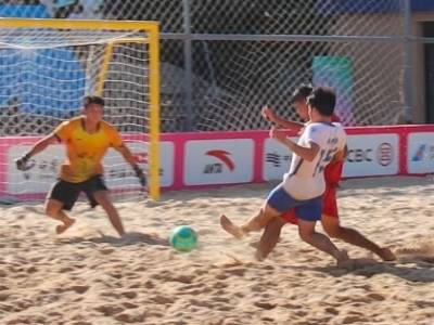 广东队惜败，四川队夺冠！十五运群众比赛沙滩足球男子组决赛收官