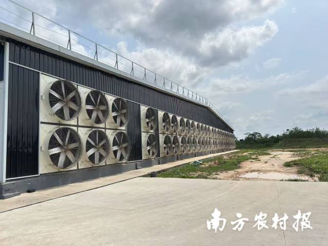 养殖场外立面。