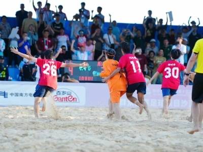 视频丨41.9秒绝平+点球夺冠！沙足决赛，广东队逆转燃爆全场