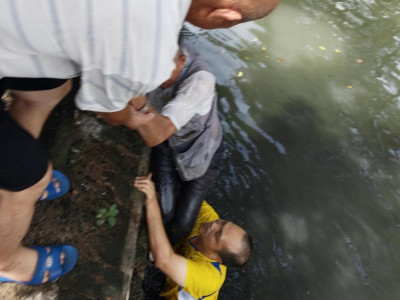 视频｜“啥也没想，先救人！”江门这位辅警好样的
