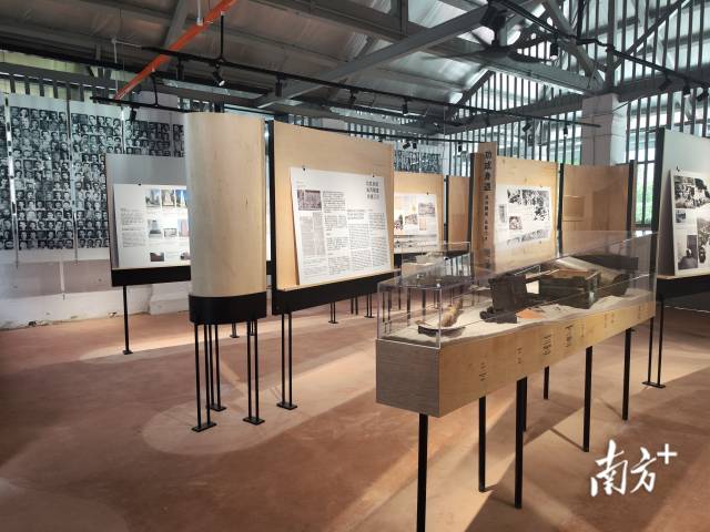 8月14日，马来西亚南侨机工纪念馆内的展览。