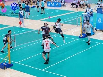 广东队首日获全胜！十五运会群众比赛毽球项目决赛在肇庆开赛