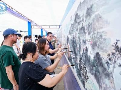 百米长卷贺开渔！看汕尾蝶变的“3D呈现”