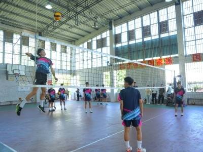 当“排球之乡”邂逅十五运气排球