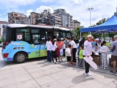 进社区、进市场，长安镇“叮咚！灭蚊流动号”活动持续开展