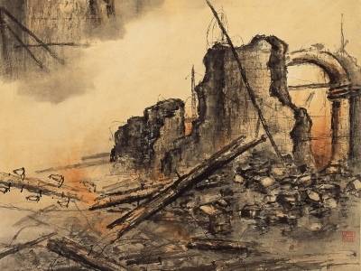 烽烟艺痕：抗战时期岭南美术的坚守与重塑 | 抗战中的岭南文艺