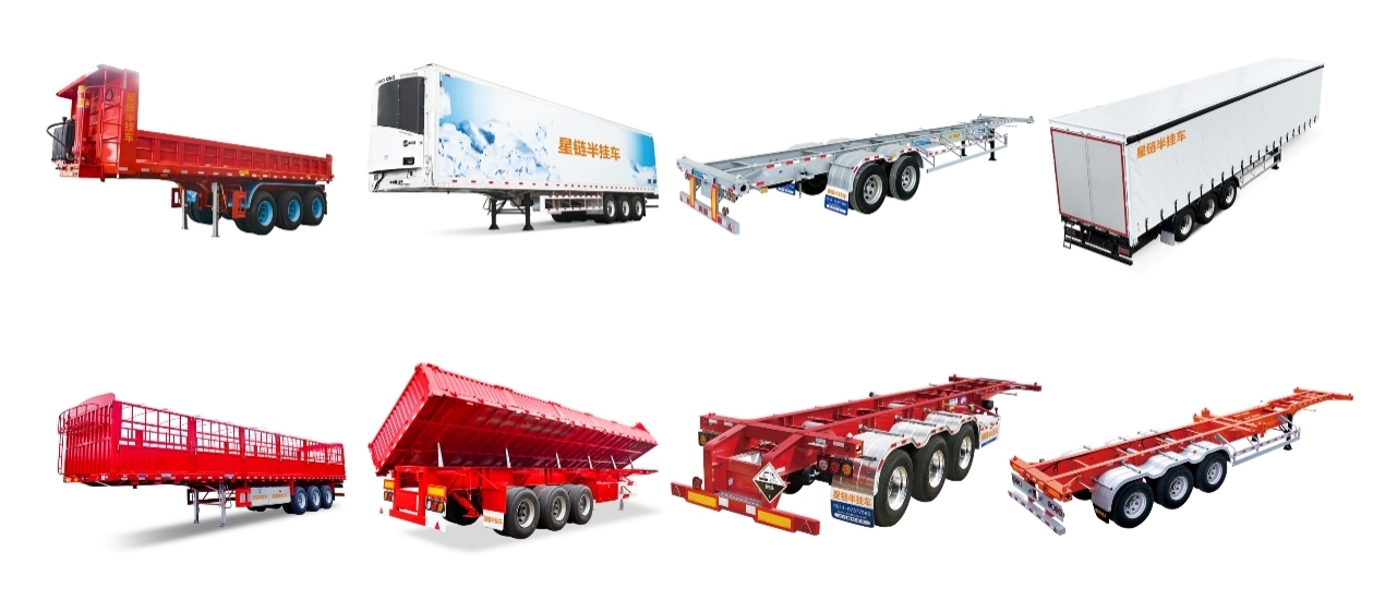 图为星链半挂车产品。 图为星链半挂车产品。