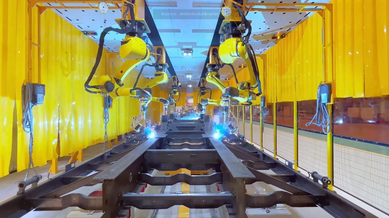 图为星链半挂车LTP集团的驻马店LTP中心A工厂。 图为星链半挂车LTP集团的驻马店LTP中心A工厂。