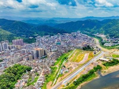 航拍视角｜“百千万工程”的大埔茶阳答卷