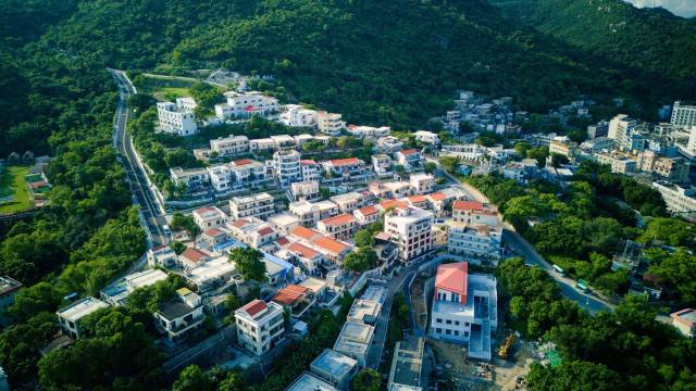 万山群岛上的民宿每年接待无数游客。（黄坚文 摄）
