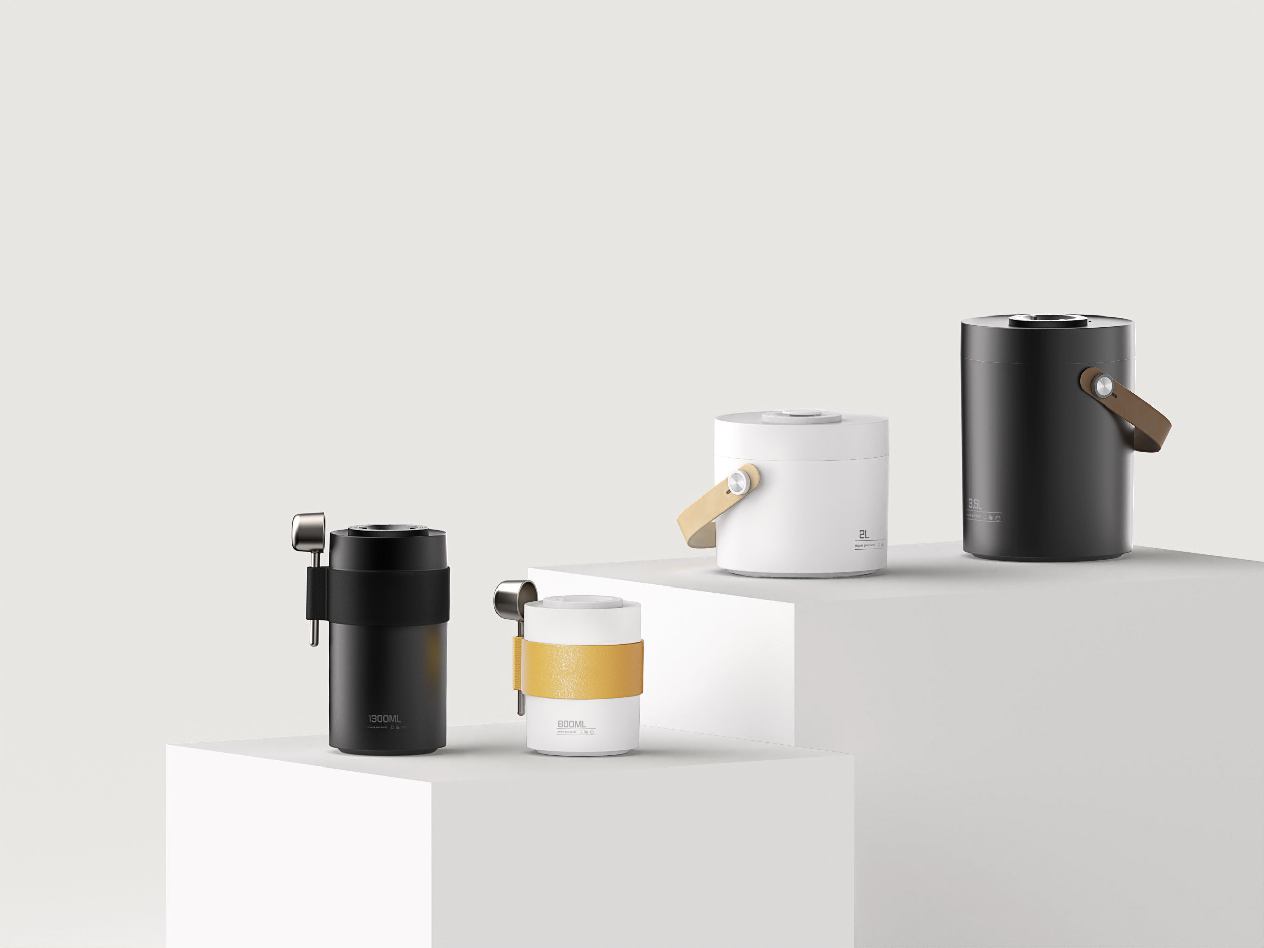 佛山勇拓成科技有限公司推出的宠物真空保鲜类储粮桶。受访企业供图