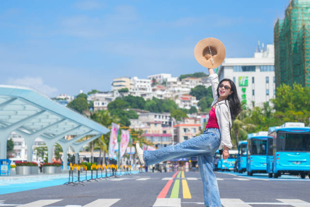 珠海桂山岛旅游配套不断升级，成为游人向往的宝藏旅行地。（谭家富 摄）