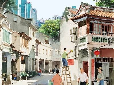 广州城市新实验：让老街区活化新生｜热AI广州