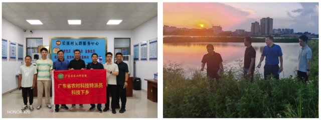 特派员团队现场服务湖东镇长溪村