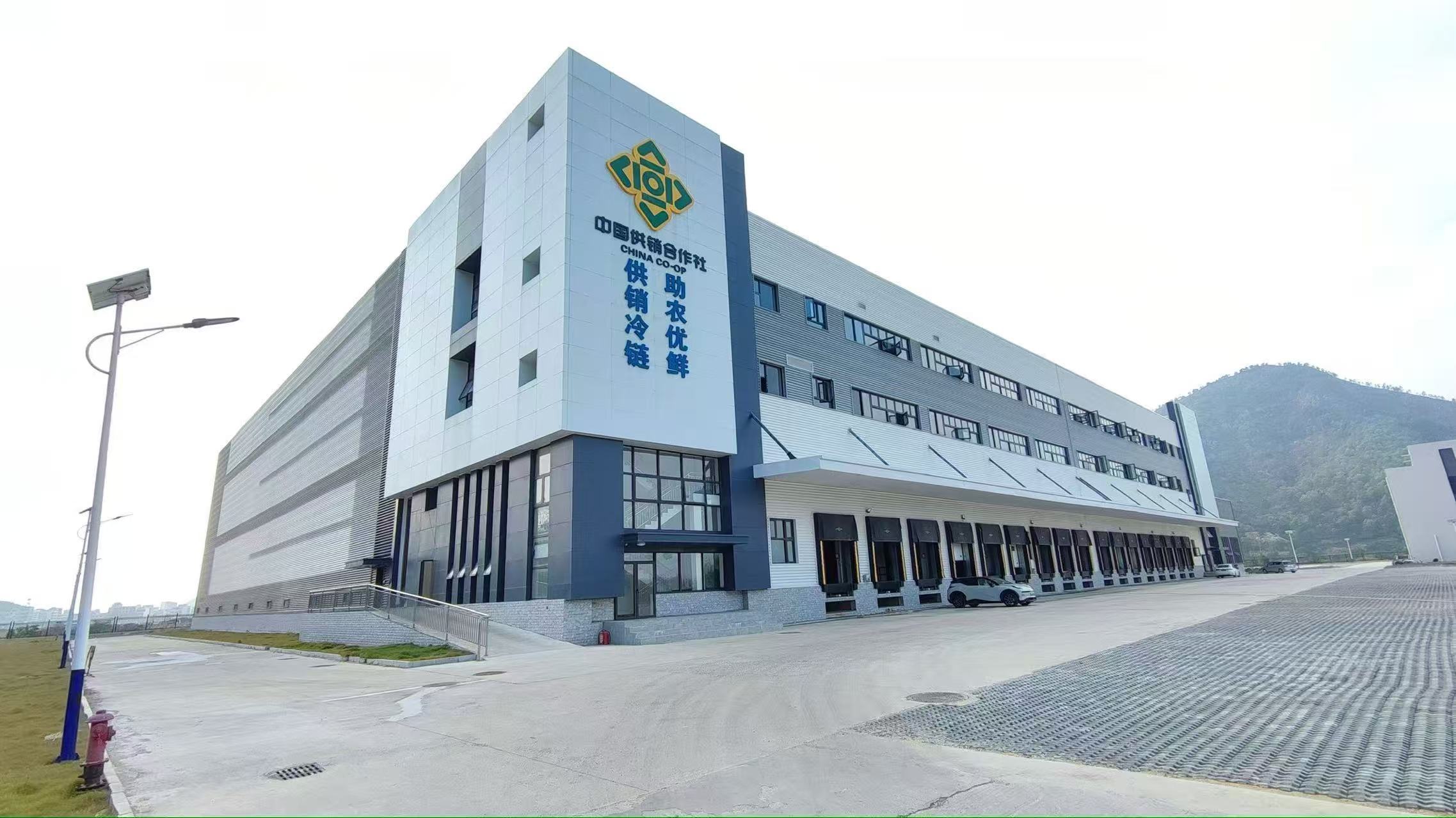 天惠公司制冰生产线。天业即公共型产地冷链集配中心、全面受访者供图