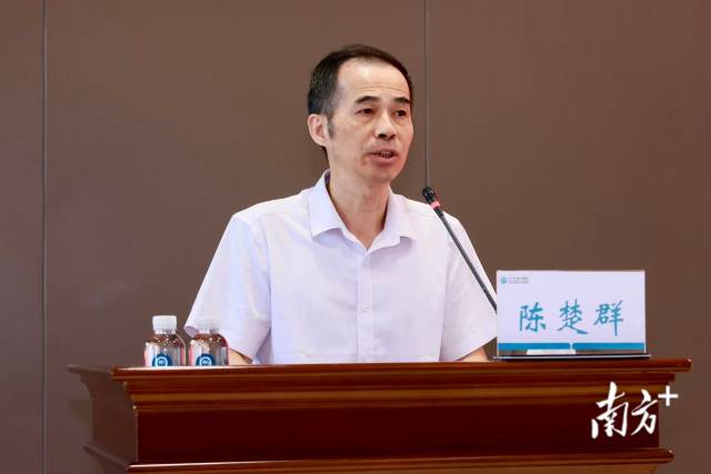 汕头大学医学院党委副书记陈楚群。 南方+ 卢子衡 拍摄
