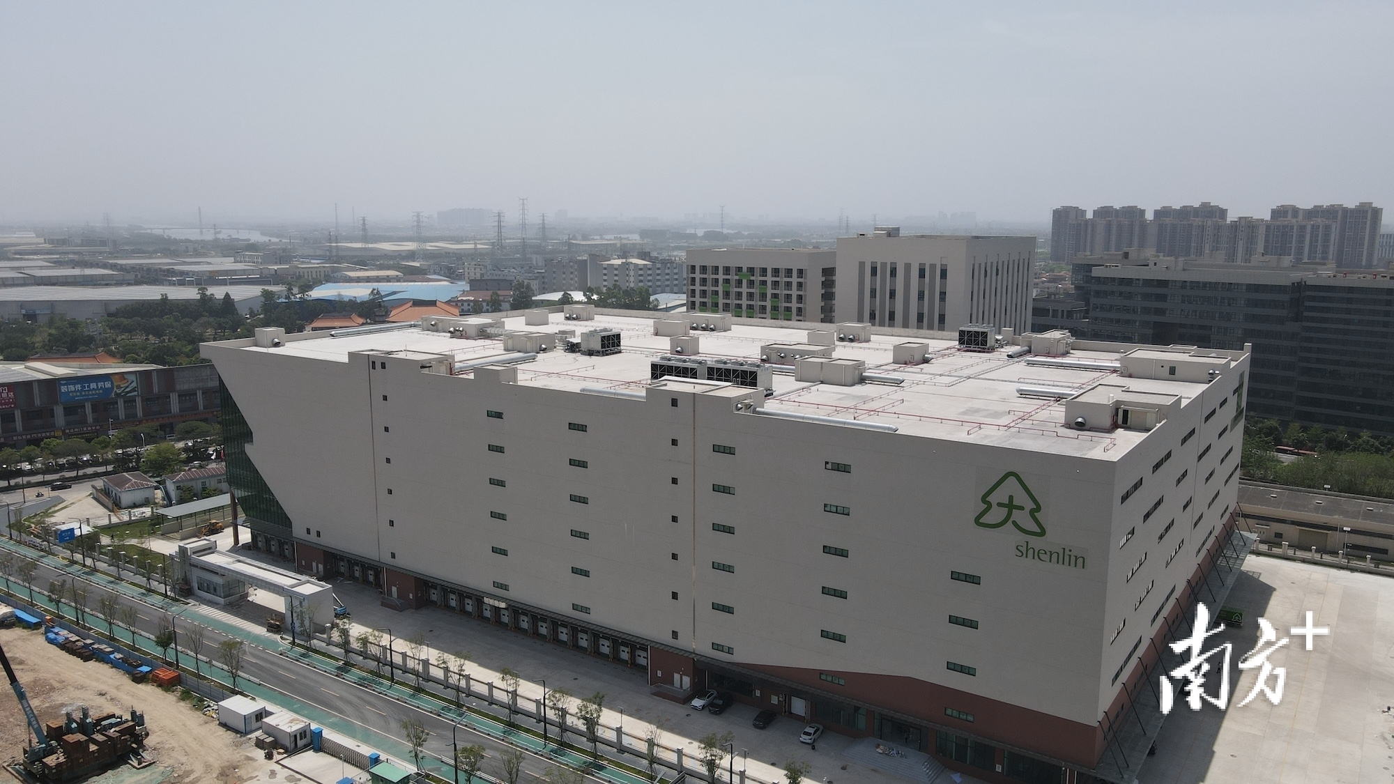 位于顺德乐从的大参林一号产业基地项目。 受访者 供图 位于顺德乐从的大参林一号产业基地项目。 受访者 供图