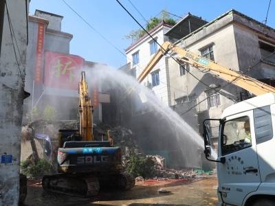 罗冲围片区城中村改造首开区安置房地下结构如期完成