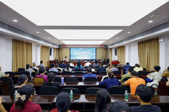 “媒体+”赋能“百千万工程”斗门镇农文旅融合发展对接会现场。