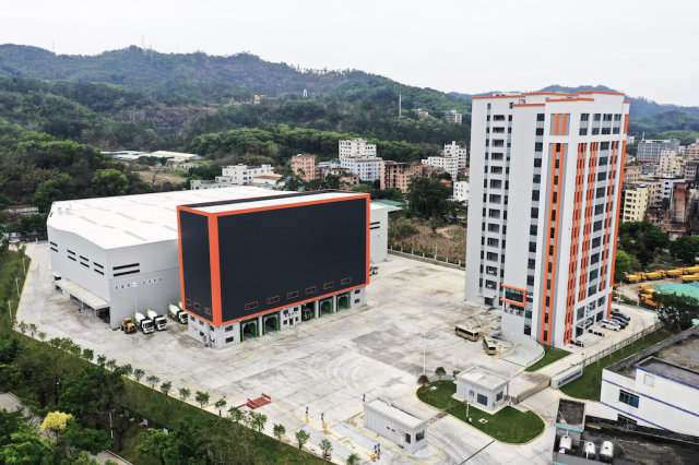 白云区建筑废弃物资源化利用示范项目。