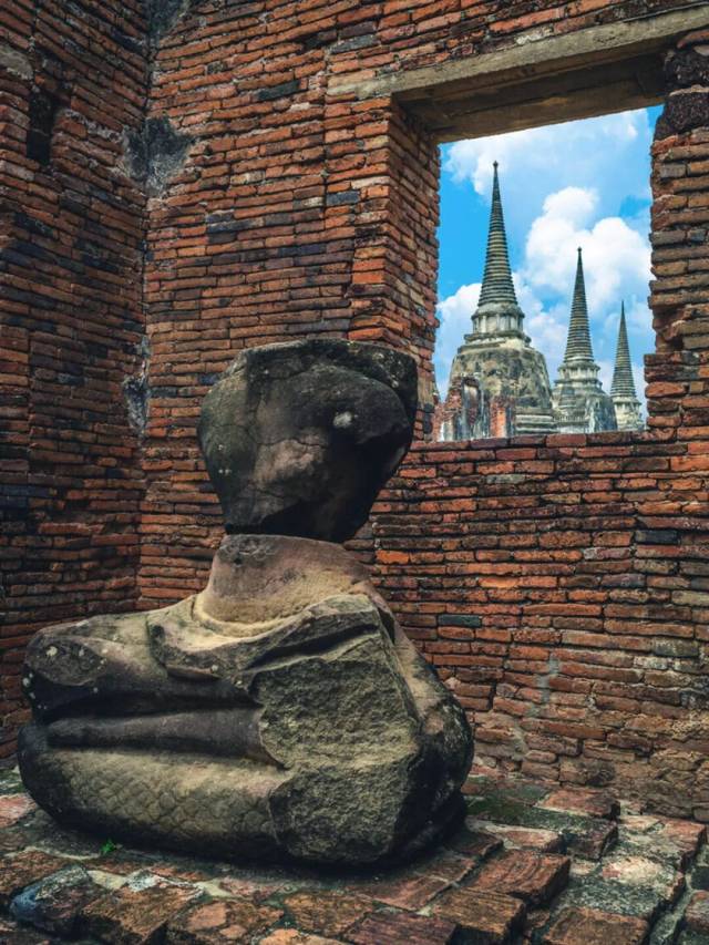阿瑜陀耶王朝时期的佛寺遗址  （图：壹图网）