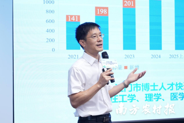 江门市人力资源和社会保障局副局长黄锐楼推介分享。