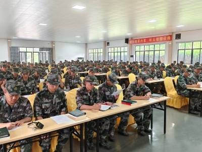 以问卷正风气 用影片励兵心，揭西县人武部扎实开展役前教育