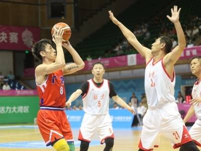图集｜广东队获十五运群众比赛男篮B组C组双冠