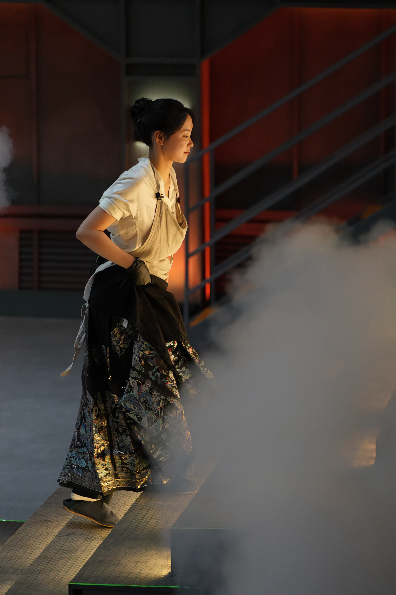 “95后”的郭毓，想在顺德塑造一个“用中餐延展出的第三空间”。受访者供图