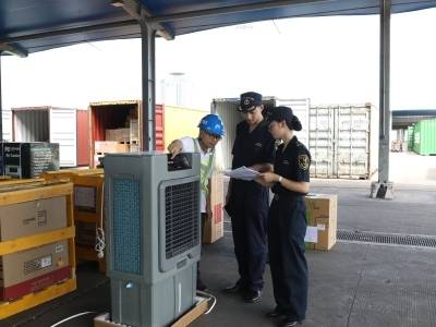 第138届广交会首批进境展品顺利通关入境