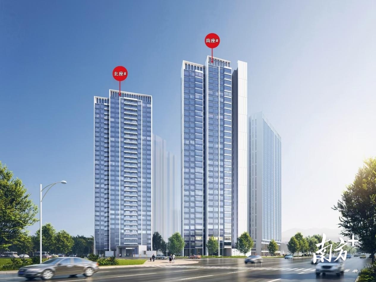 安然居外观效果图。 受访者 供图