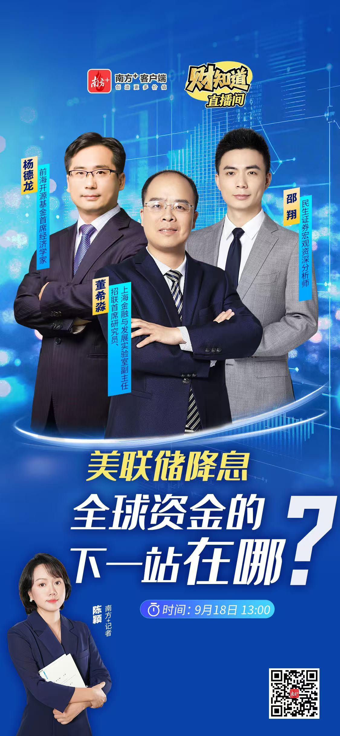 美联储降息，全球资金下一站在哪？五问揭示“热钱密码” | 《财知道·直播间》精彩观点