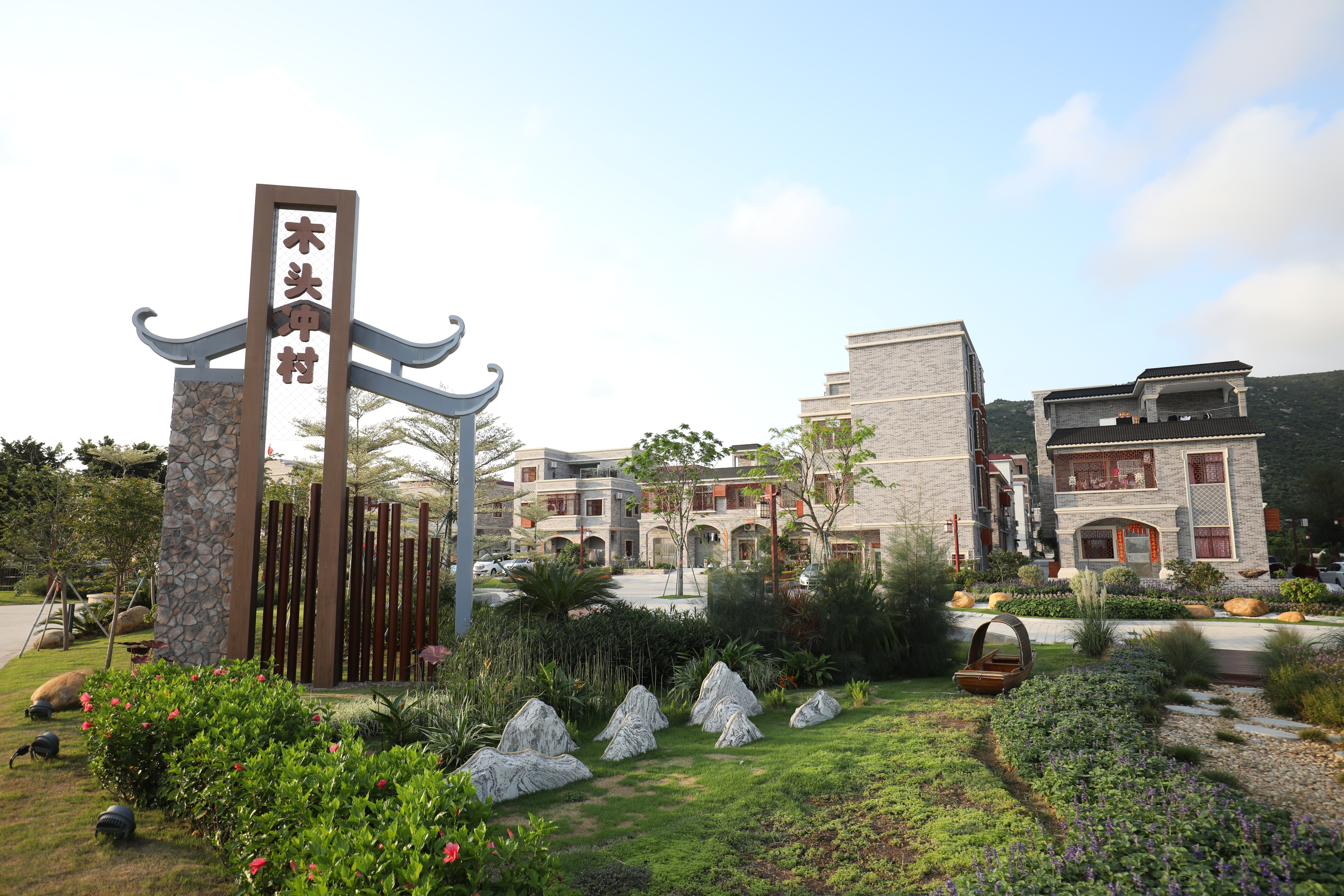 近年来，珠海的乡村建设水平全面提升。图为珠海金湾木头冲村。 南方+ 关铭荣 拍摄